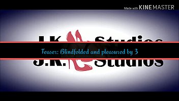 Teaser hotwife blindfolded and pleasured