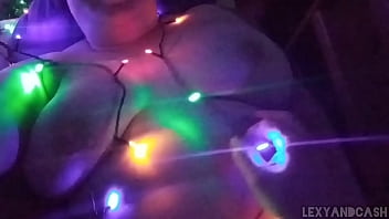 LexyAndCash Fucking In Christmas Lights Part 1