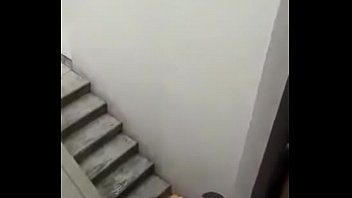 Rapidín en las escaleras