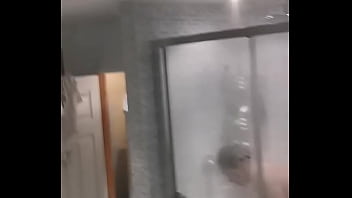 Today sexy Ukrainian wife hidden camera showering