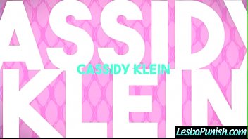 (Kleio Valentien & Cassidy Klein) Naughty Lesbians Punish Each Other With Sex Dildos movie-25