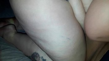 Sexy Bbw Cotton Candy deepthroating and gagging on Daddy's cock while stroking it