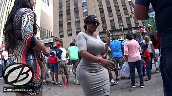 Thick Latina at the Dominican Parade