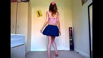 Sexy Girl Dance Sexy Mini Skirt