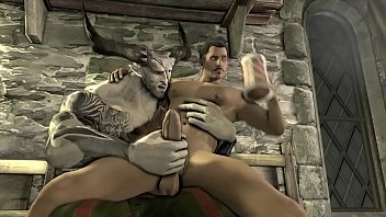 Bull Man and Leon 3d gay games