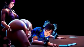 Chun-li gets her whole asshole destroyed by expanding futa