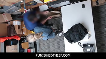 Punishedthief -Skinny Teen Emma Hix Caught Shoplifting
