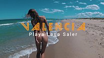 Russian Girl Sasha Bikeyeva - I'm nude and beautiful on Lago Saler beach in Valencia