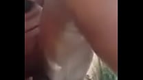 Africa Rwanda after-party squirting woman outdoors