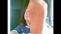 Nylon Feet on a webcam